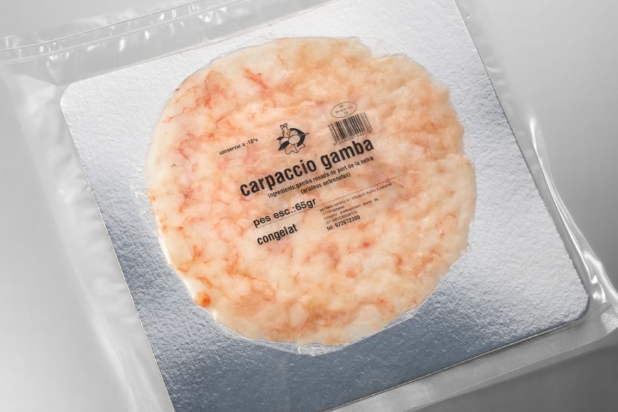 Carpaccio de gamba